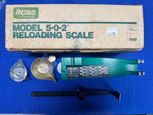 Rcbs model 502 reloading - reloading, scale