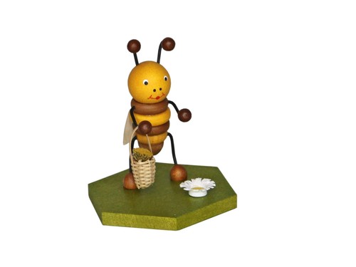 Abeille miniaturfigur avec une - abeille,