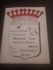 vintage sticker grooming aesthetic dogs Calais animals spa