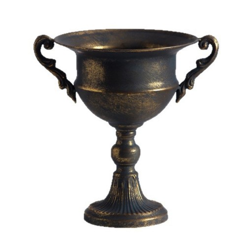 Vase sur pied doré finition - pied,