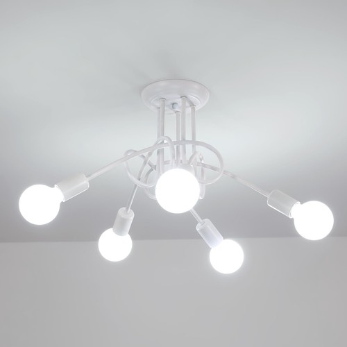 Plafonnier industriel lustre - plafonnier, industriel,