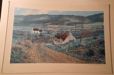 Late Morning Fires by Edmund Sullivan Signed & Numbered Print 1980