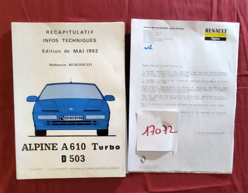 17072 alpine a - , turbo