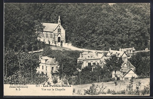 Cpa les petites dalles vue - cpa, petites-dalles,