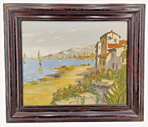 Huile sur panneau bois