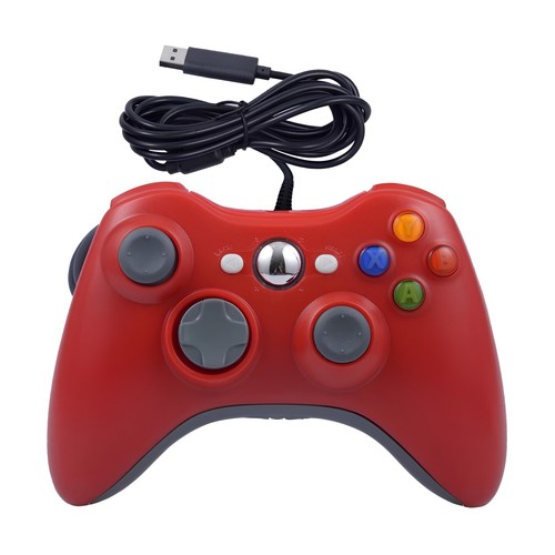 Manette filaire rouge usb pour - filaire,