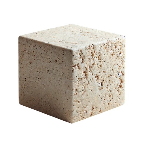 Cube travertin romain - travertin,