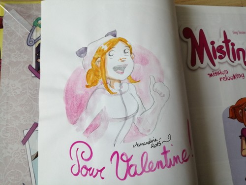 Dedicace amandine sur o - sur, e.o
