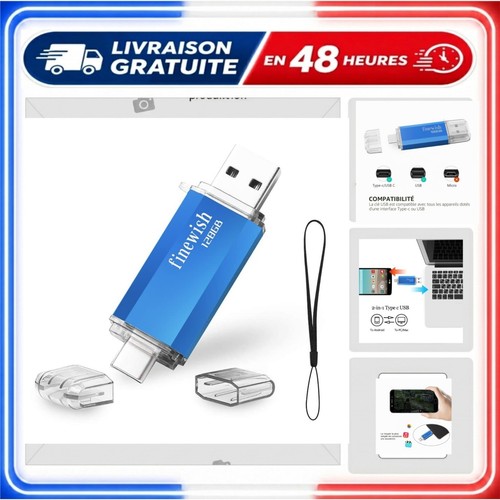 Clé usb 128 1 - go, c