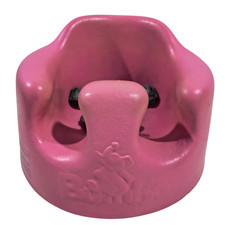Bumbo Floor Seat (Pink) for Baby Toddler Child w/ 3 Point Harness - Used VGC