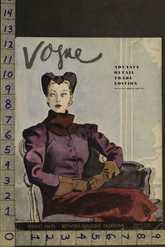 1936 original vintage vogue - 1936,