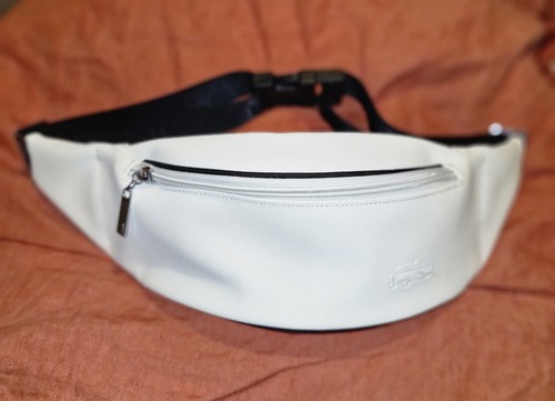 Sac banane lacoste blanche - sac,