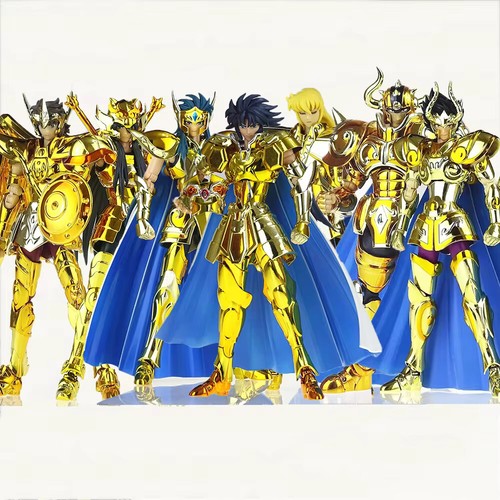 Figurines chevaliers or - 12,