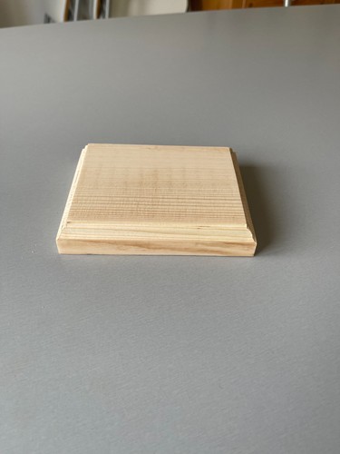 Socle bois brut pour - bois,