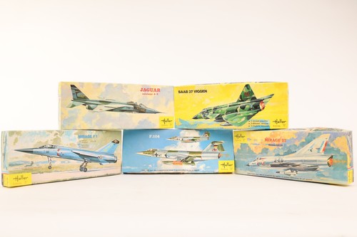 Heller lot 5 maquettes - lot, de