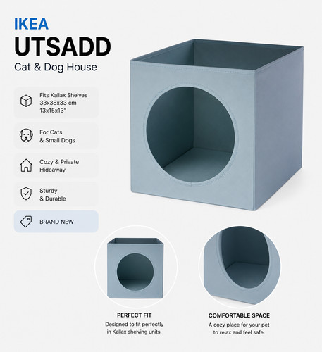 Ikea utsadd cat dog house - ikea,