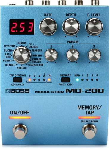 Boss 200 modulation pedal - boss,