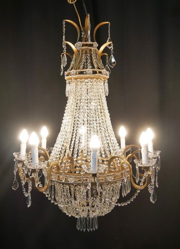 Lustre empire perlé - empire,