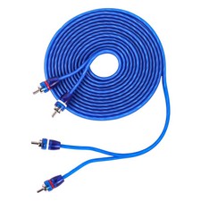 NEW SKAR AUDIO 12 FT 2-CHANNEL TWISTED PAIR AUDIOPHILE GRADE INTERCONNECT CABLE