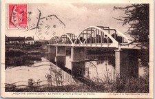 37 NOUATRE - le pont en ciment arme sur la Vienne