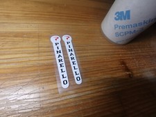 Pinarello fourche fourche vinyle autocollant autocollant autocollant ー・ーーー