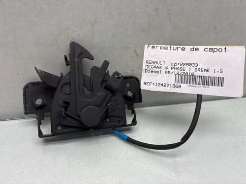 Fermeture capot renault - fermeture,