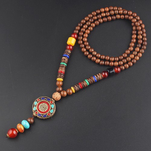 Collier 70cm tibétain - 70cm,