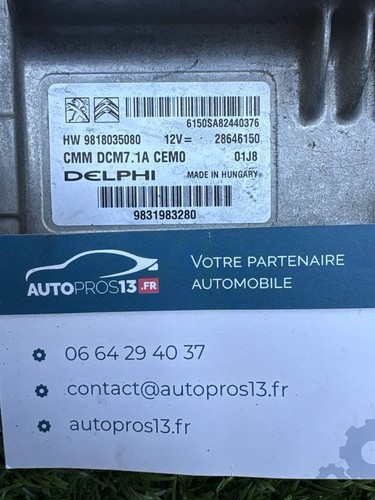 Calculateur moteur peugeot - calculateur,