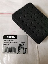 MIRKA PAD SAVER 75mm x 100mm 33 TROUS POUR PONCEUSE