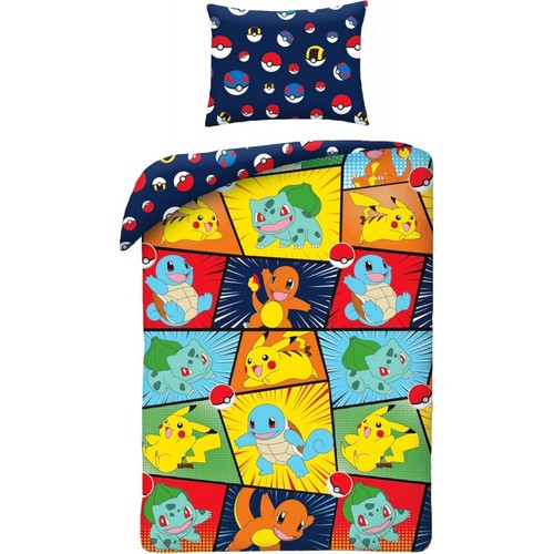 Housse couette pokémon - housse, de