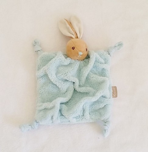 Doudou lapin plume - plume, vert