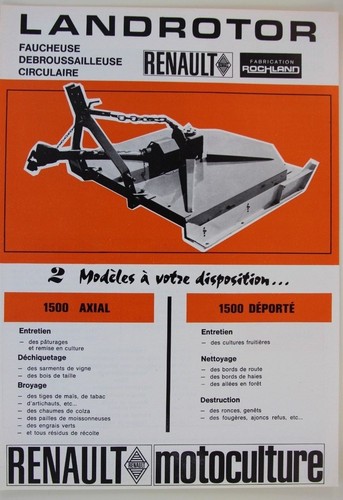 Prospectus faucheuse - prospectus,