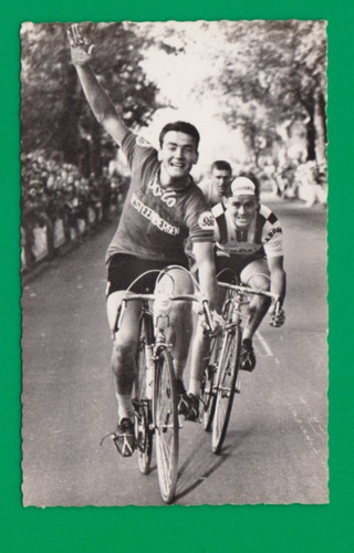 Cyclisme carte cycliste - carte, jozef