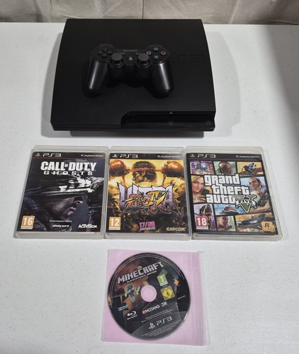 Console ps3 slim 160 4 - slim, go