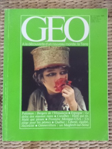 Magazine geo a la - geo, :