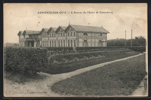 Cpa asnières sur oise - cpa, asnières-sur-oise