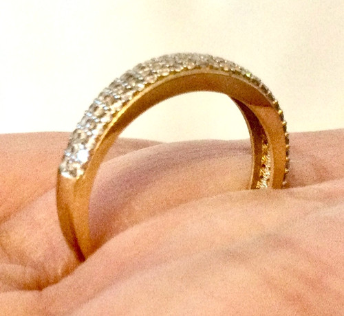 Bague alliance vintage - bague,
