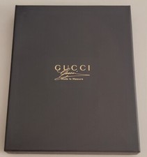 GUCCI 'MADE TO MEASURE' GRAY SACK WITH OUTER BOX (LIGHTLY USED) OFFERS WELCOME!