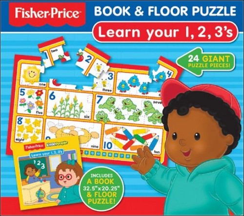 Fisher price livre 24pc - livre, sol