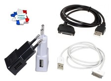 Chargeur 2 en 1 (Adaptateur Secteur + Câble USB) Pour Apple iPad / iPad 2 / ...