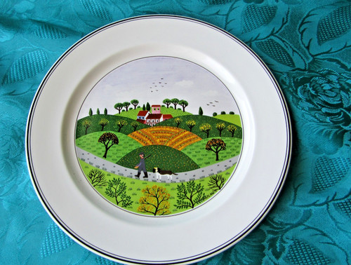 Assiette plate villeroy - plate,