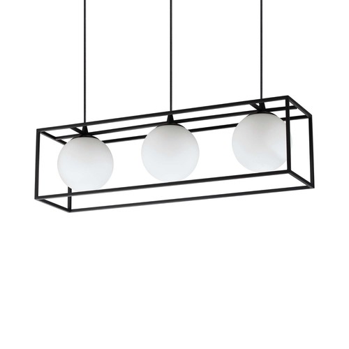 Lustre moderne minimal - lustre, noir
