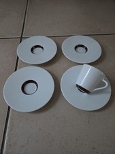 LOT DE 4 SOUS-TASSES + 1 TASSE