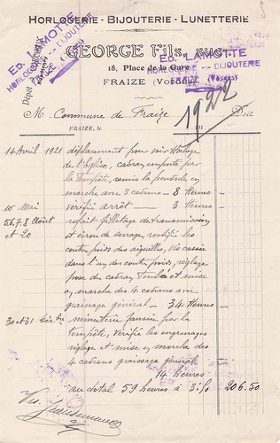 Fraize horloger george fils - 88,