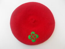Béret basque rouge adulte