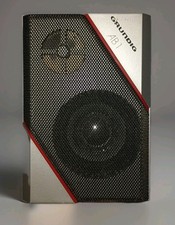 Vintage Grundig AB1 Mini HIFI Stereo Speaker UNTESTED