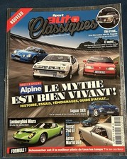 SportAuto Classiques 2 Novembre Décembre 2016 Janvier 2017 Alpine A110 A310 A610