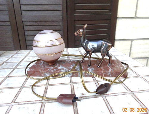 Lampe art deco excellent - art,