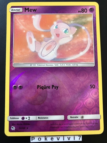 Carte pokemon mew rare - pokemon,