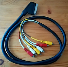 Câble rca et péritel avec